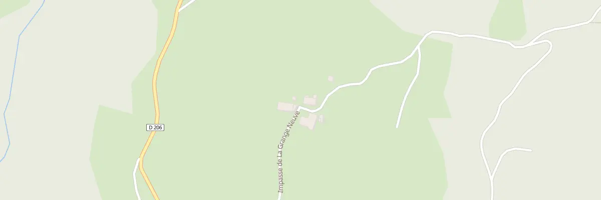 Plan du 5030A Chainay Dessus à Aillon-le-Vieux