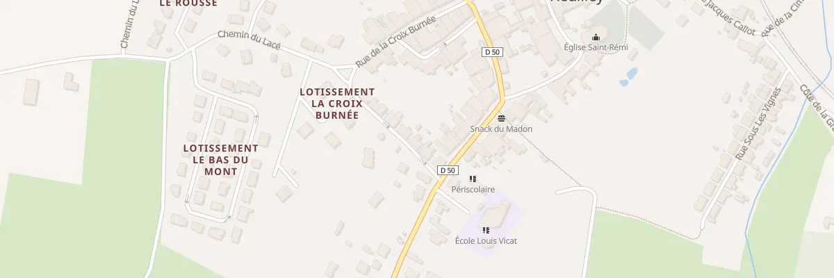 Plan du 15 Rue Charles Fisson à Xeuilley