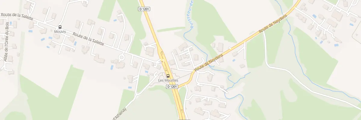 Plan du 690 Rte de Neydens à Neydens
