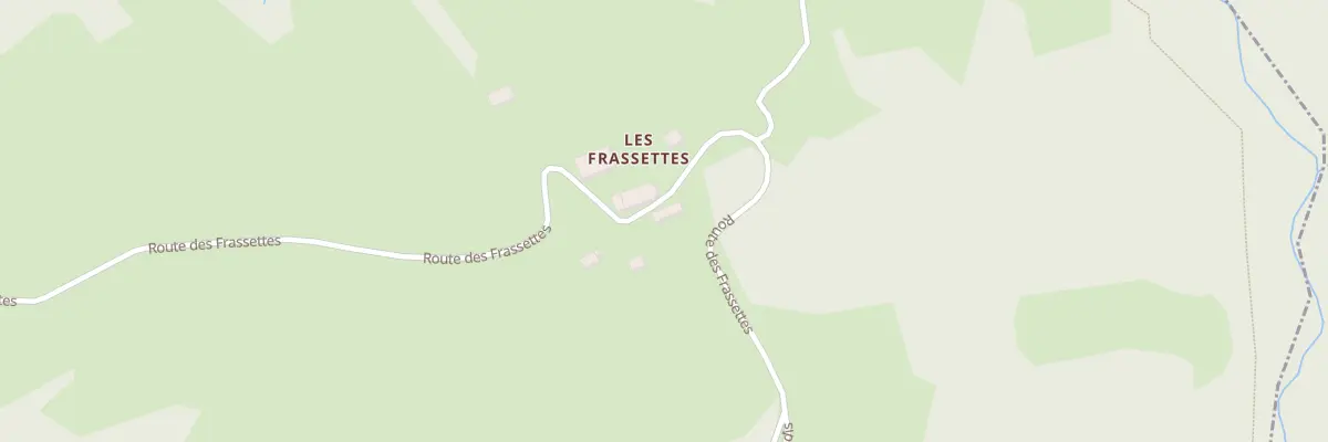 Plan du 913 Rte des Frassettes à Annecy