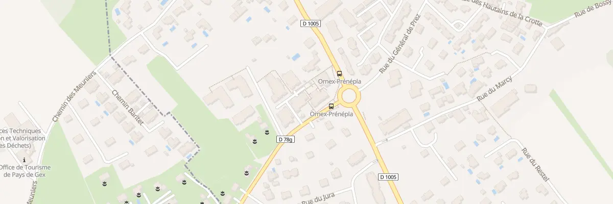 Plan du 62 Rue de Moëns à Ornex