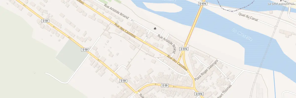 Plan du 5 Rue des Cazottes à Pont-Saint-Vincent
