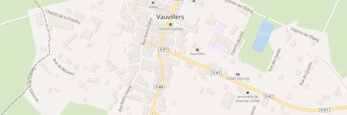 Plan du 49 Grande Rue à Vauvillers