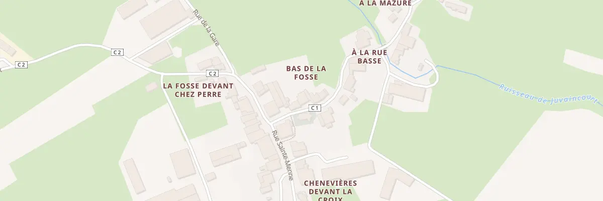 Plan du 11 Rue de Spatiel à Puzieux