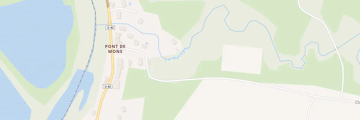 Plan du 5700 Pont de Mons à Bezaumont