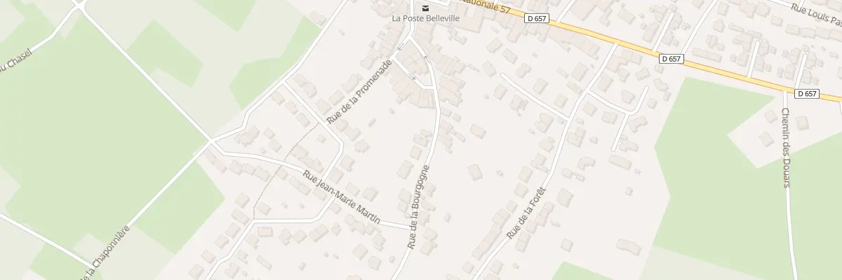 Plan du 52 Rue de la Bourgogne à Belleville