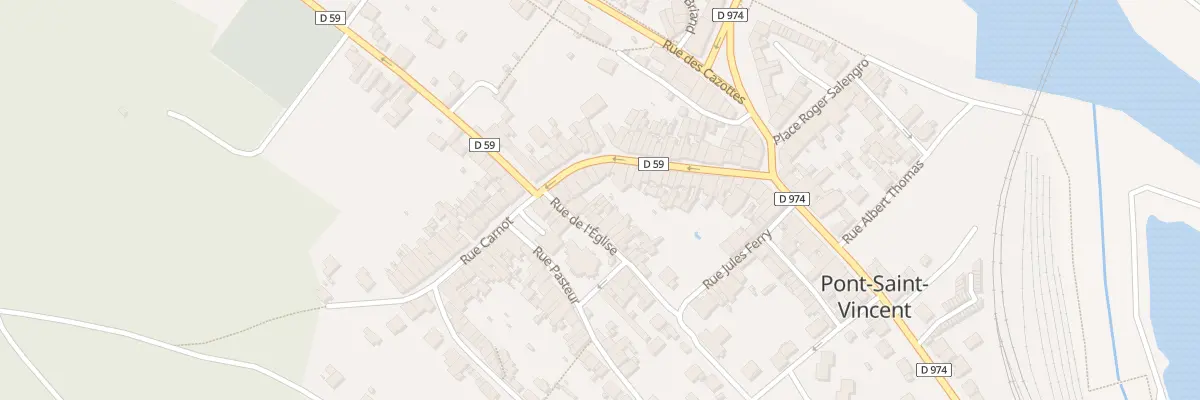 Plan du 5 Rue de l’Eglise à Pont-Saint-Vincent
