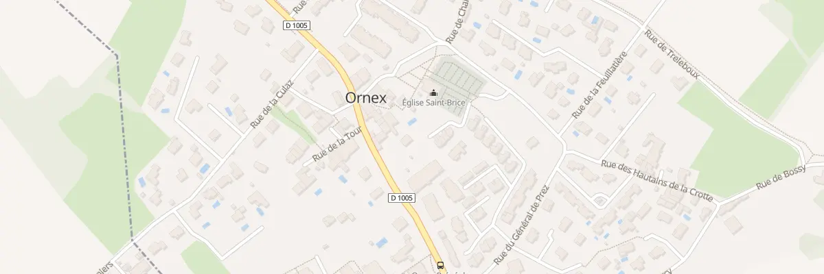 Plan du 665 Rue de Genève à Ornex
