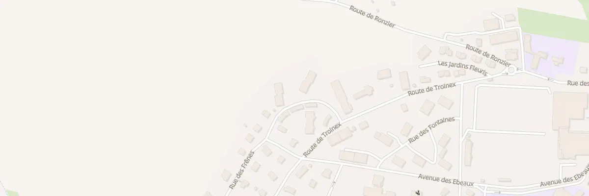 Plan du 100 Rue des Frênes à Cruseilles