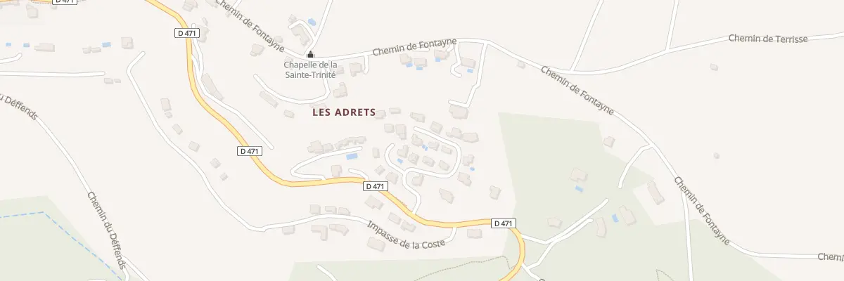 Plan du 5248 Les Adrets à Artignosc-sur-Verdon