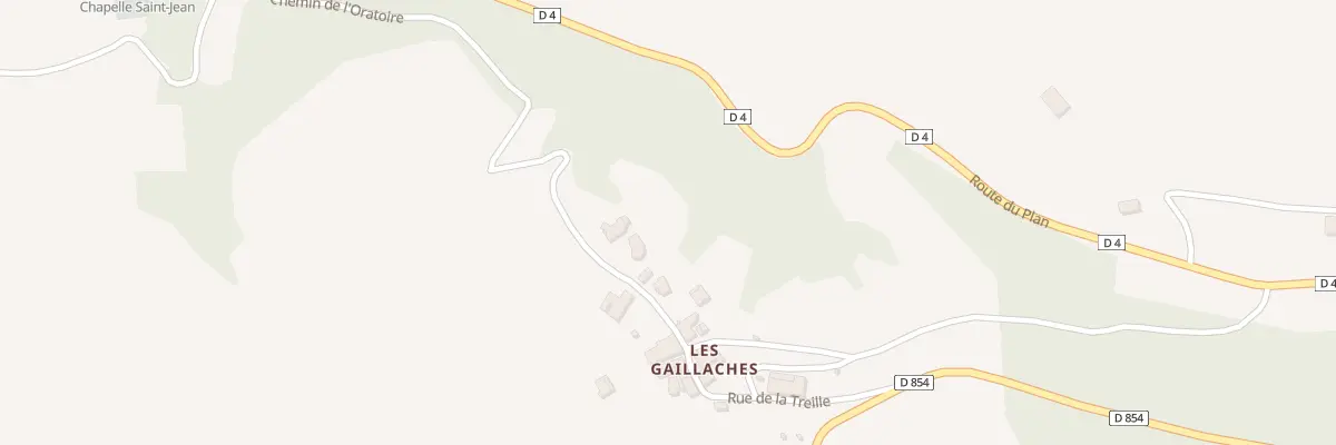 Plan du 68 Che de l’Oratoire à Venterol
