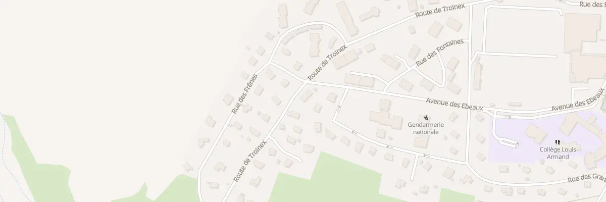 Plan du 327 Rte de Troinex à Cruseilles