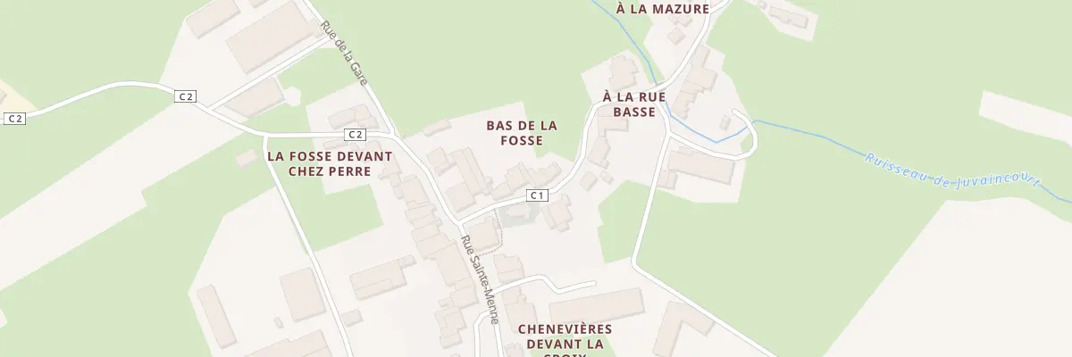 Plan du 15 Rue de Spatiel à Puzieux