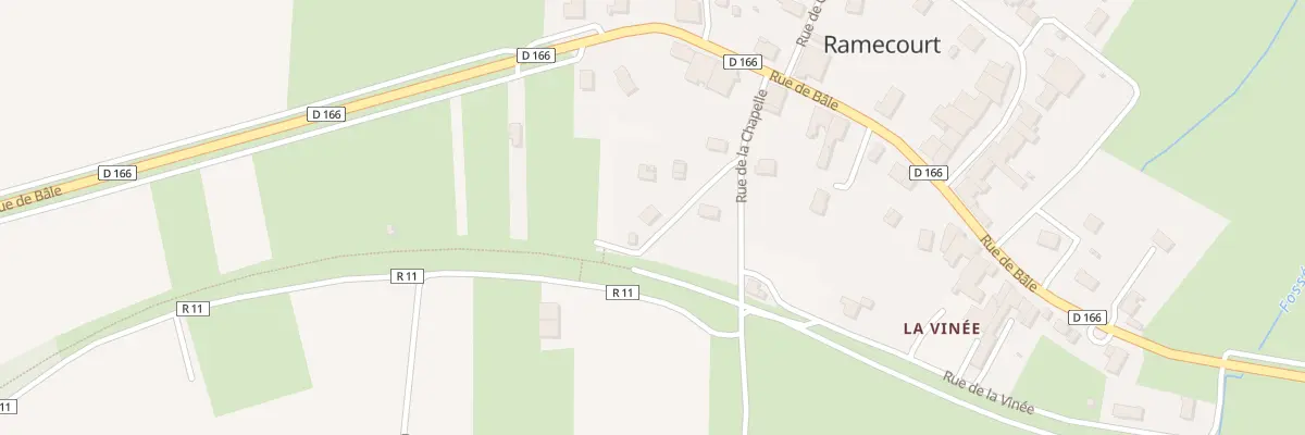 Plan du 4 Rue du Haut Jardin à Ramecourt