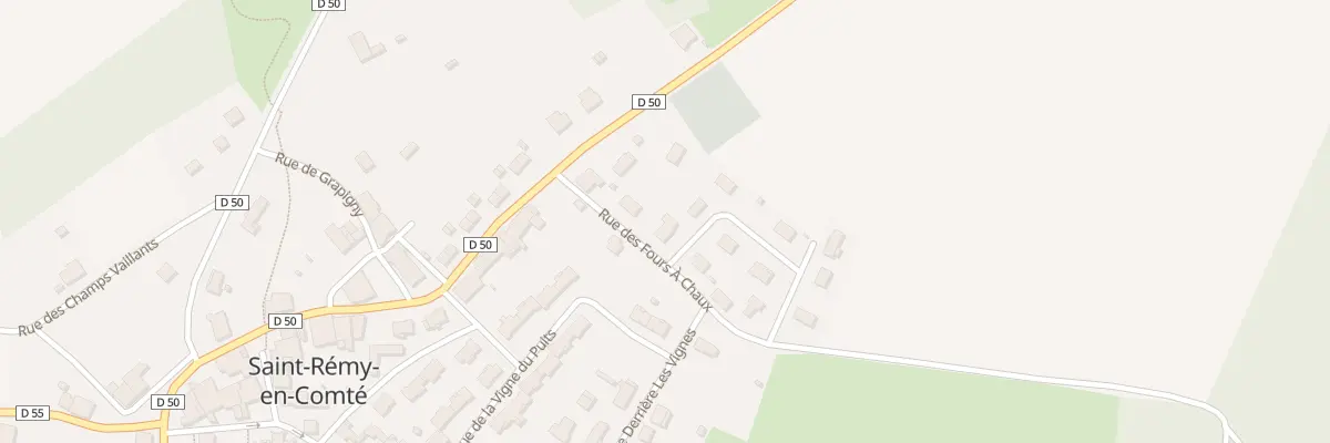 Plan du 1 Rue Emile Joyeux à Saint-Rémy-en-Comté