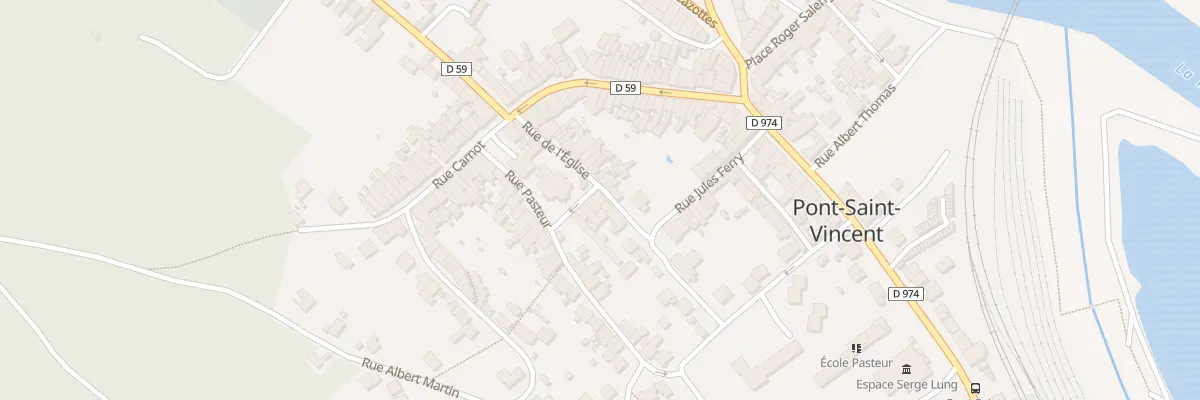 Plan du 10 Rue de l’Eglise à Pont-Saint-Vincent