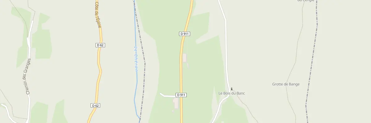 Plan du 1 Rte des Bauges à Allèves
