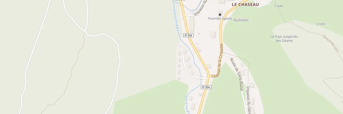 Plan du 5127 Les Prix Faits à Aillon-le-Jeune