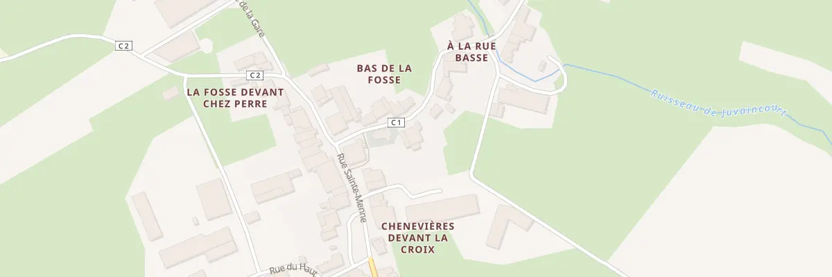 Plan du 8 Rue de Spatiel à Puzieux