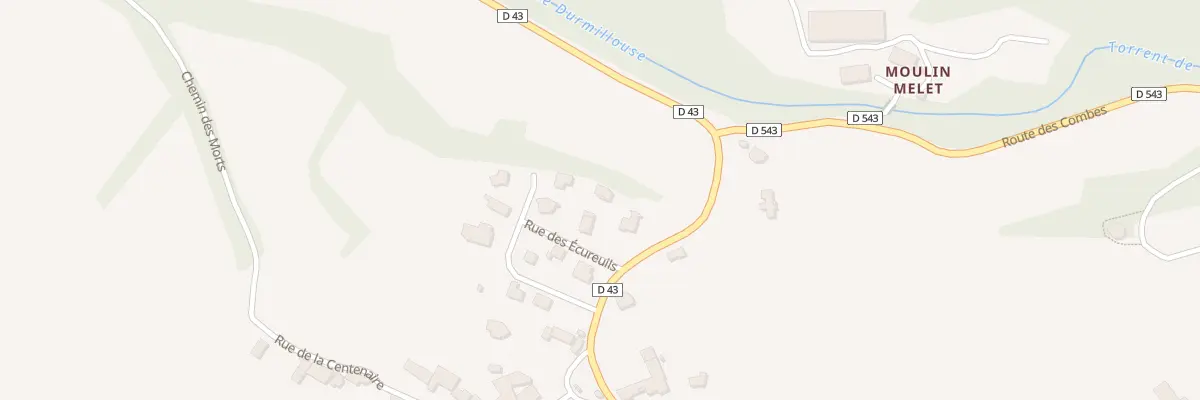 Plan du 22 Rue des Ecureuils à Saint-Bonnet-en-Champsaur