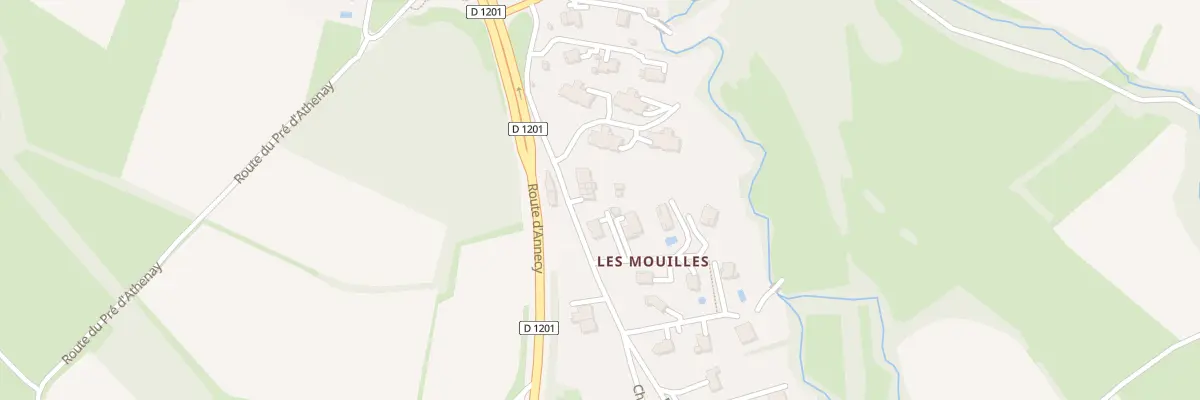 Plan du 43 Rte des Mouilles à Neydens