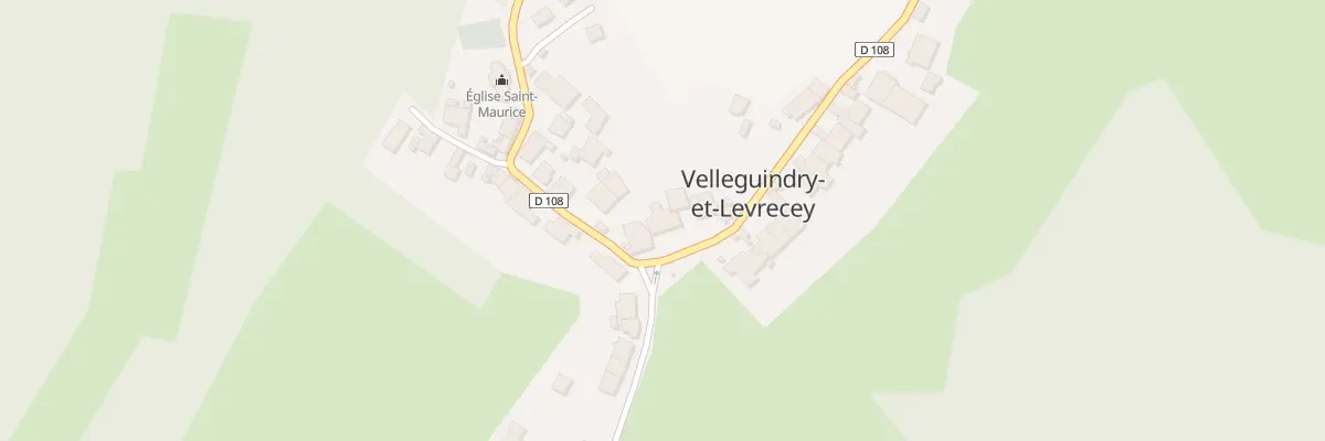 Plan du 1 Rue de la Corrière à Velleguindry-et-Levrecey