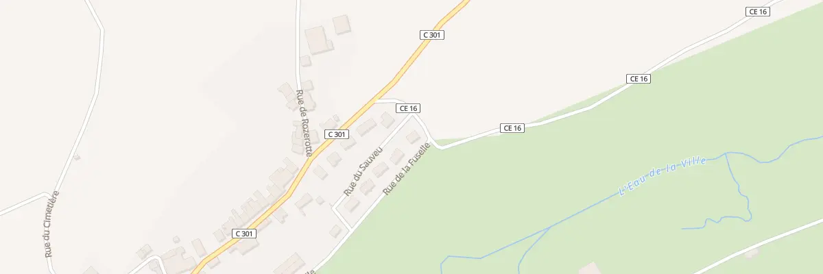 Plan du 8 Rue de la Fuselle à Valfroicourt
