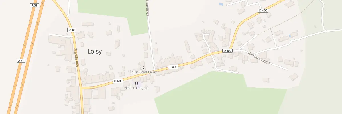 Plan du 24 Rue de l’Eglise à Loisy