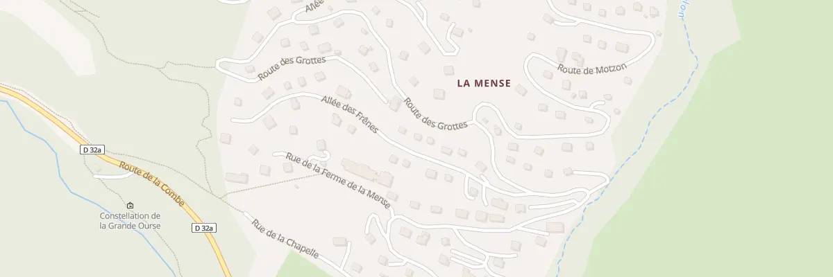 Plan du 154 All des Frênes à Aillon-le-Jeune
