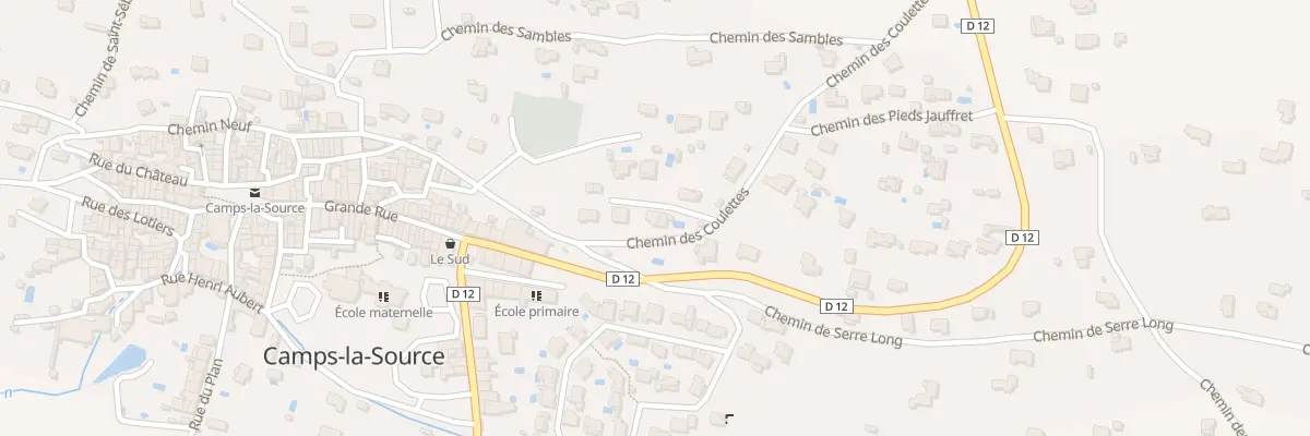 Plan du 49 Qrt Sainte Anne à Camps-la-Source