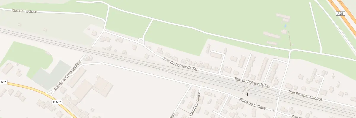 Plan du 40 Rue du Poirier de Fer à Belleville