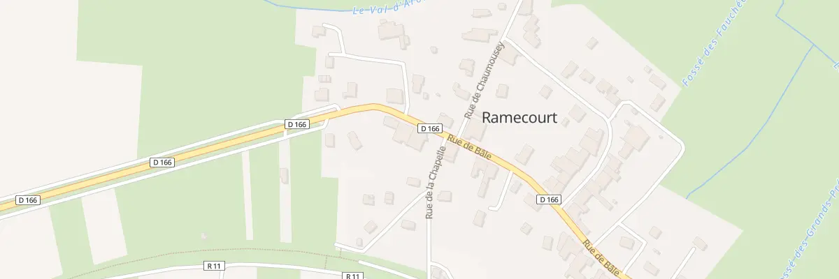 Plan du 41 Rue de Bale à Ramecourt
