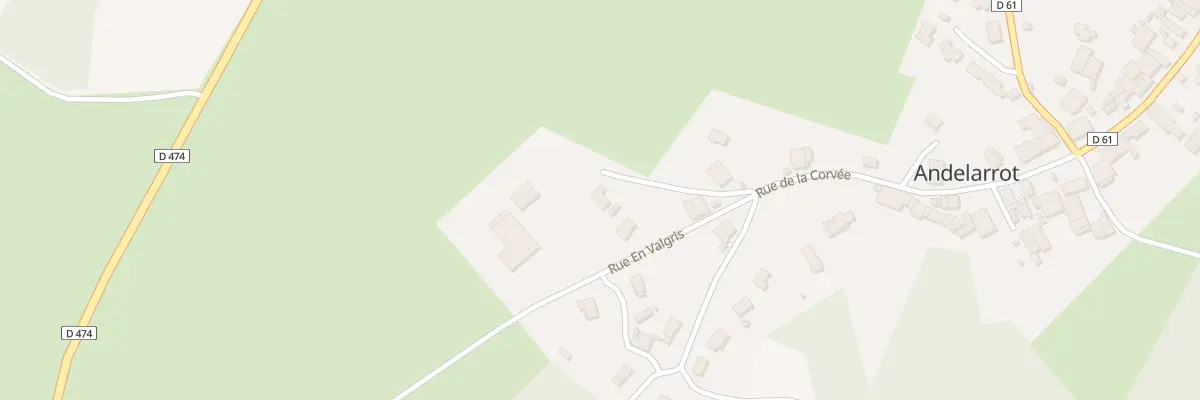 Plan du 3 Imp de la Vignotte à Andelarrot