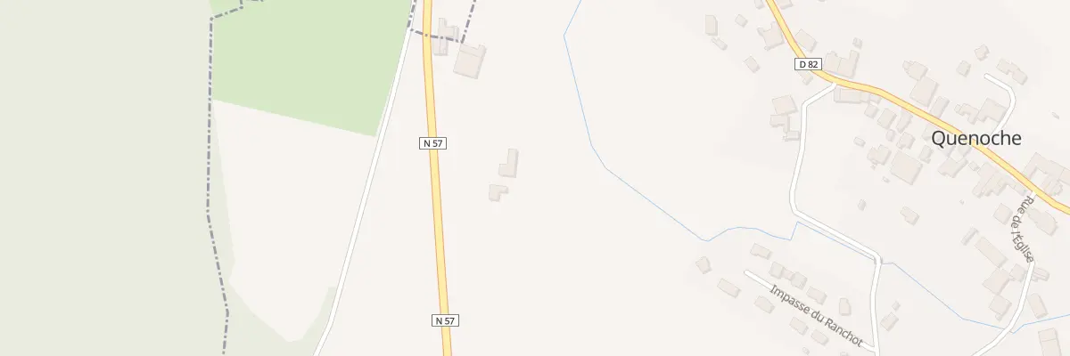 Plan du 19 Rte de Besançon à Quenoche