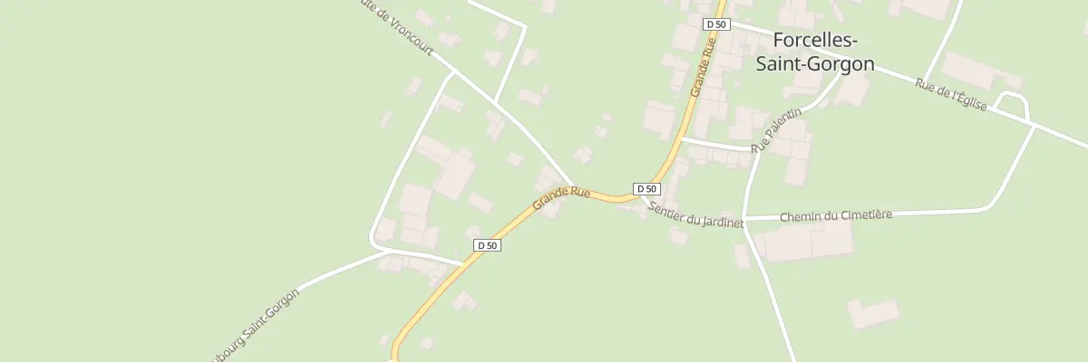 Plan du 38 Gr Grande Rue à Forcelles-Saint-Gorgon