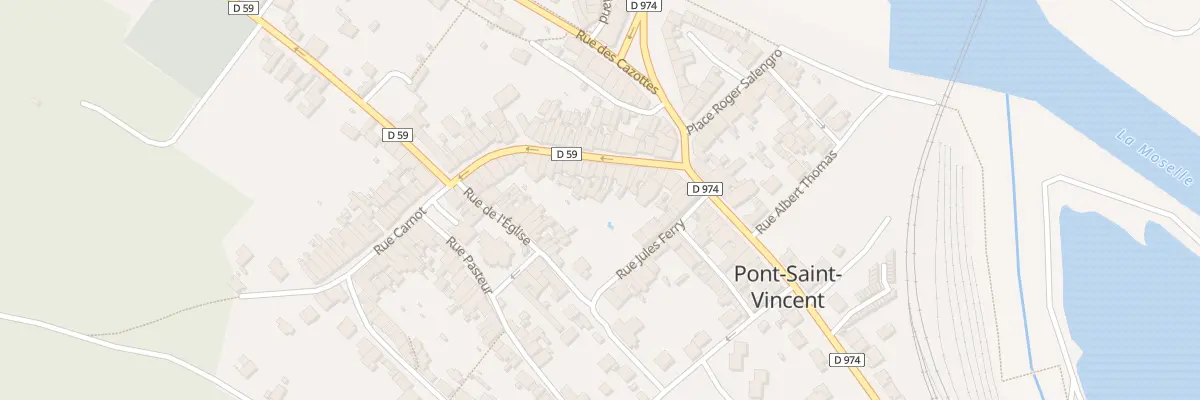Plan du 9 Rue Carnot à Pont-Saint-Vincent