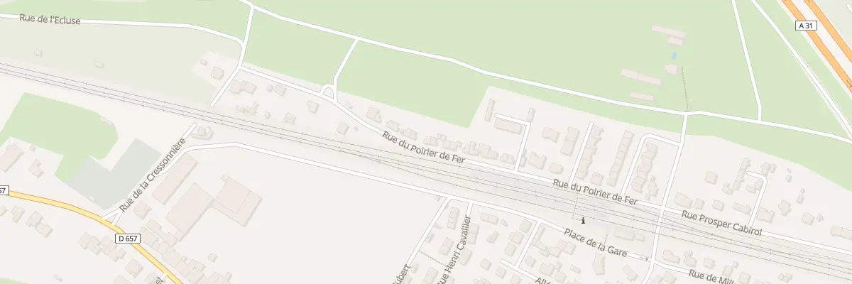 Plan du 38 Rue du Poirier de Fer à Belleville