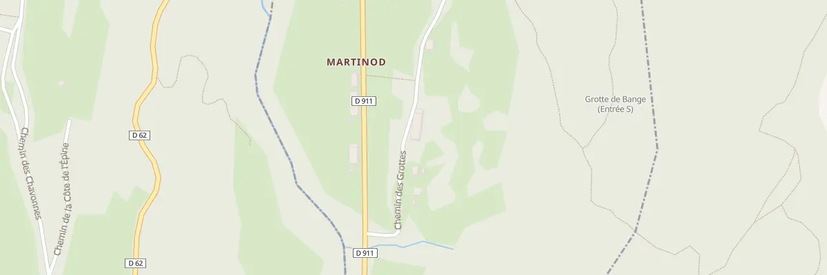Plan du 6 Che des Grottes à Allèves
