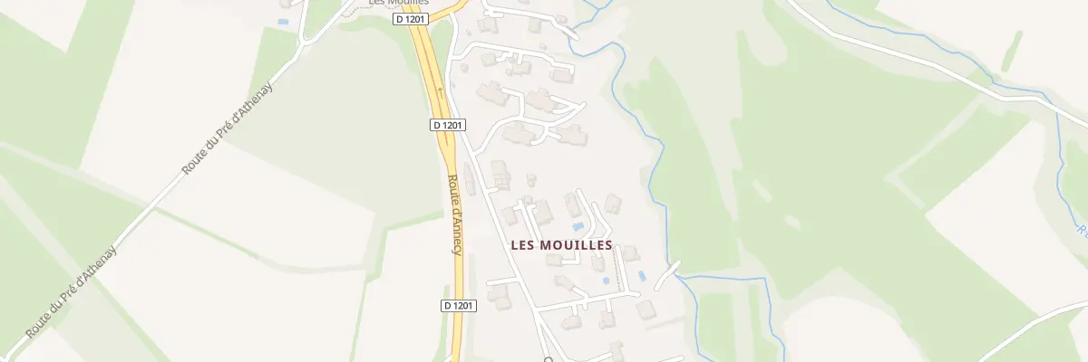 Plan du 25A Rte des Mouilles à Neydens