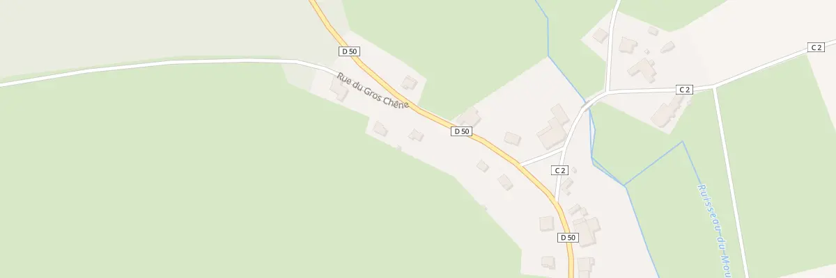 Plan du 57 Rue des Fontaines Fleuries à Alaincourt