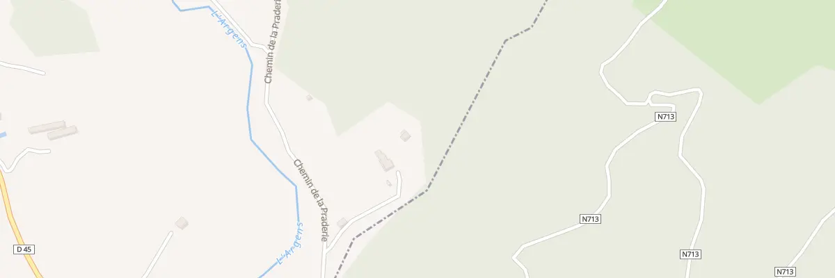 Plan du 5413 Cassoro à Correns