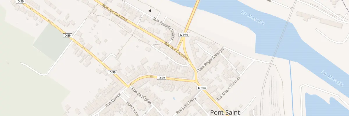 Plan du 8 Rue Jean Jaurès à Pont-Saint-Vincent