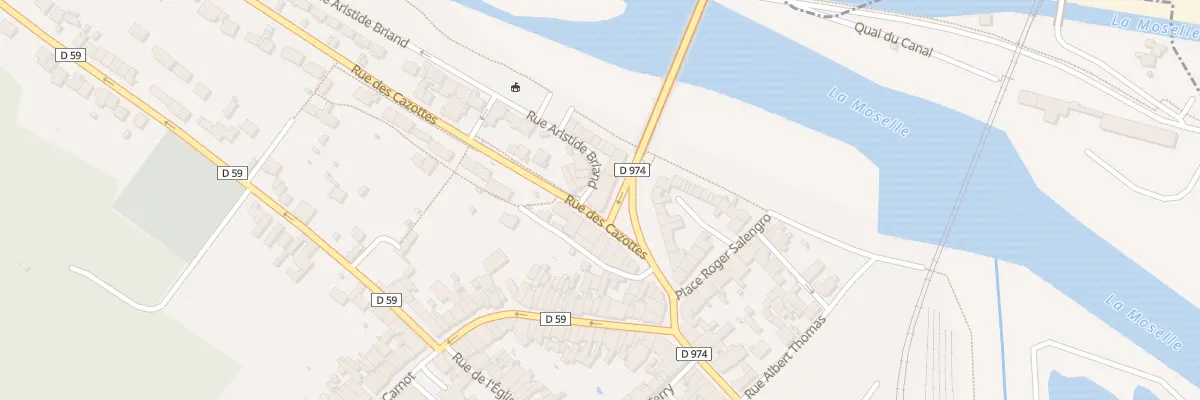 Plan du 4 Rue Jean Jaurès à Pont-Saint-Vincent