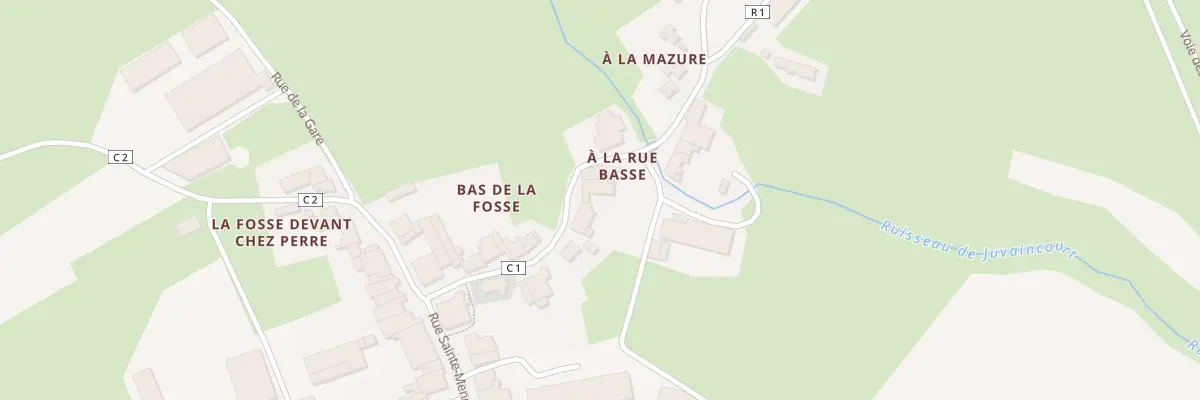 Plan du 16 Rue de Spatiel à Puzieux
