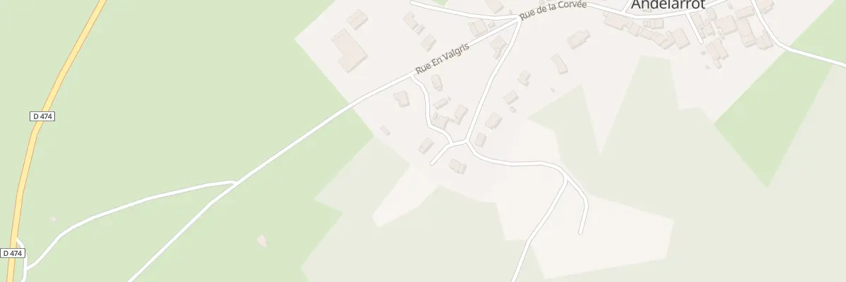 Plan du 6 Che du Bois de la Craye à Andelarrot
