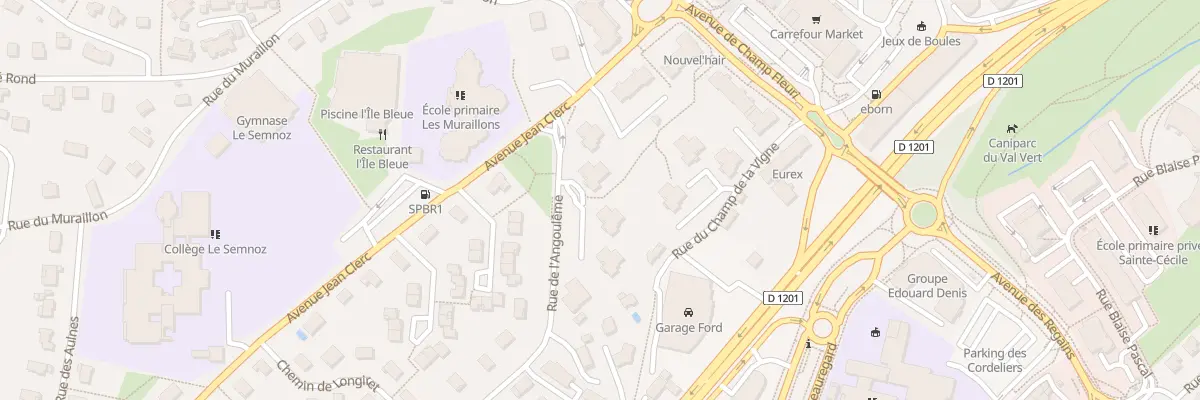 Plan du 46 Rue de l’Angoulême à Annecy