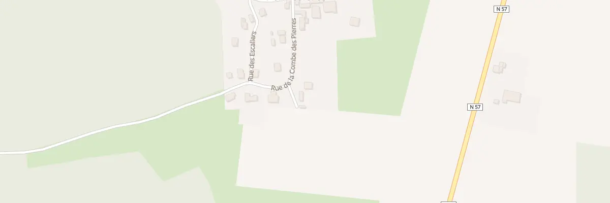 Plan du 7 Rue de la Combe des Pierres à Pennesières