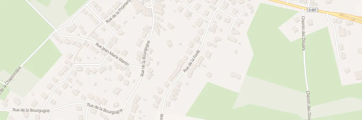 Plan du 16 Rue de la Foret à Belleville