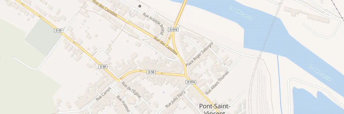 Plan du 2 Rue des Jardins à Pont-Saint-Vincent