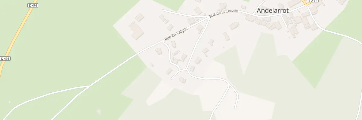 Plan du 4 Che du Bois de la Craye à Andelarrot